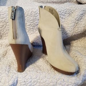 Cream colored wedges
